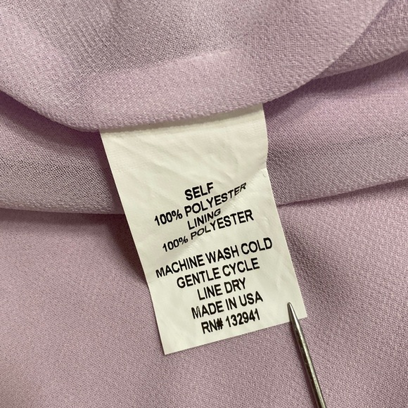 Amanda Uprichard Lavender Halter Mini Dress Women Size M - Picture 10 of 12